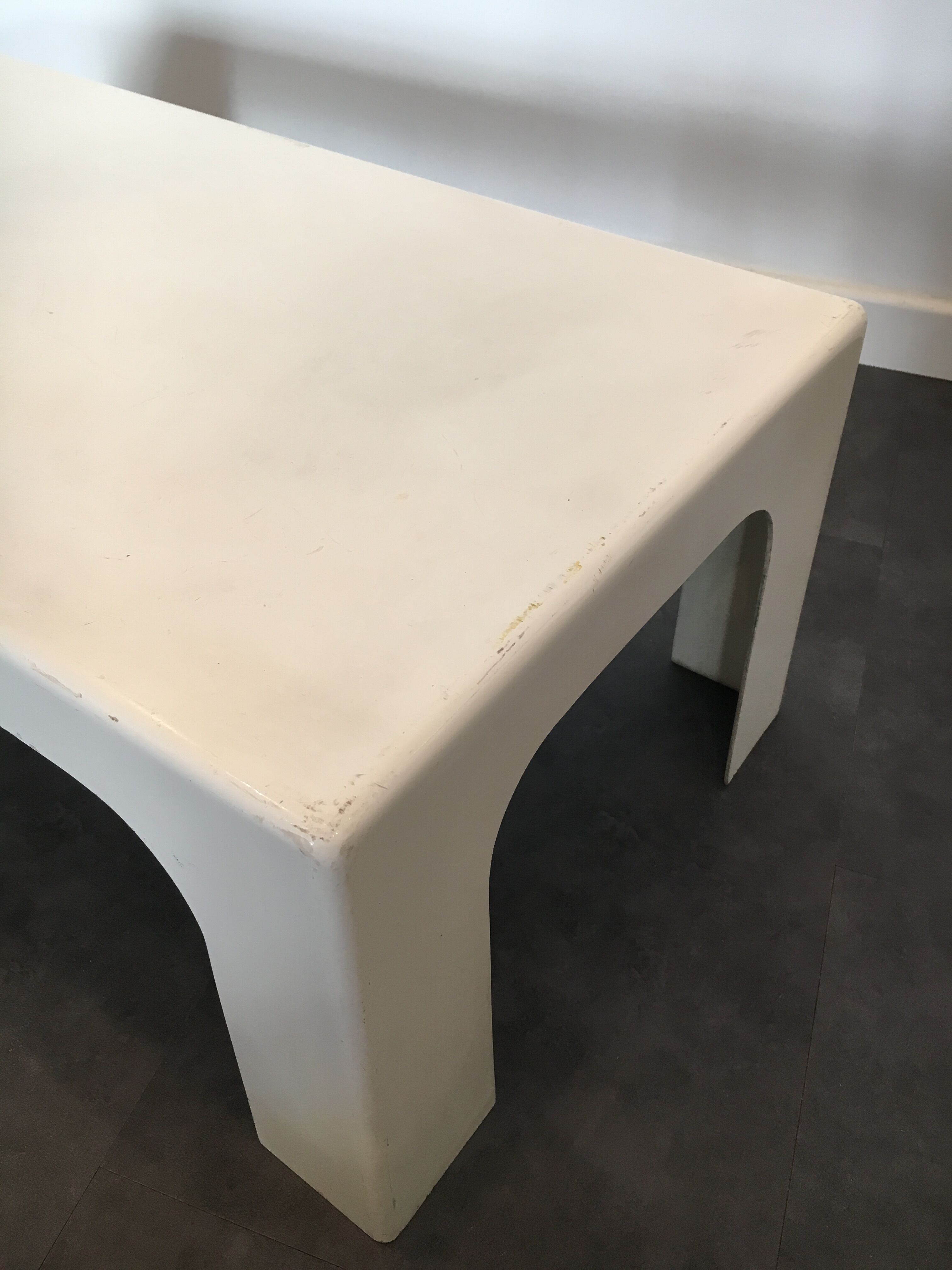 Fiber coffee table edited by Paulus in the 1970's