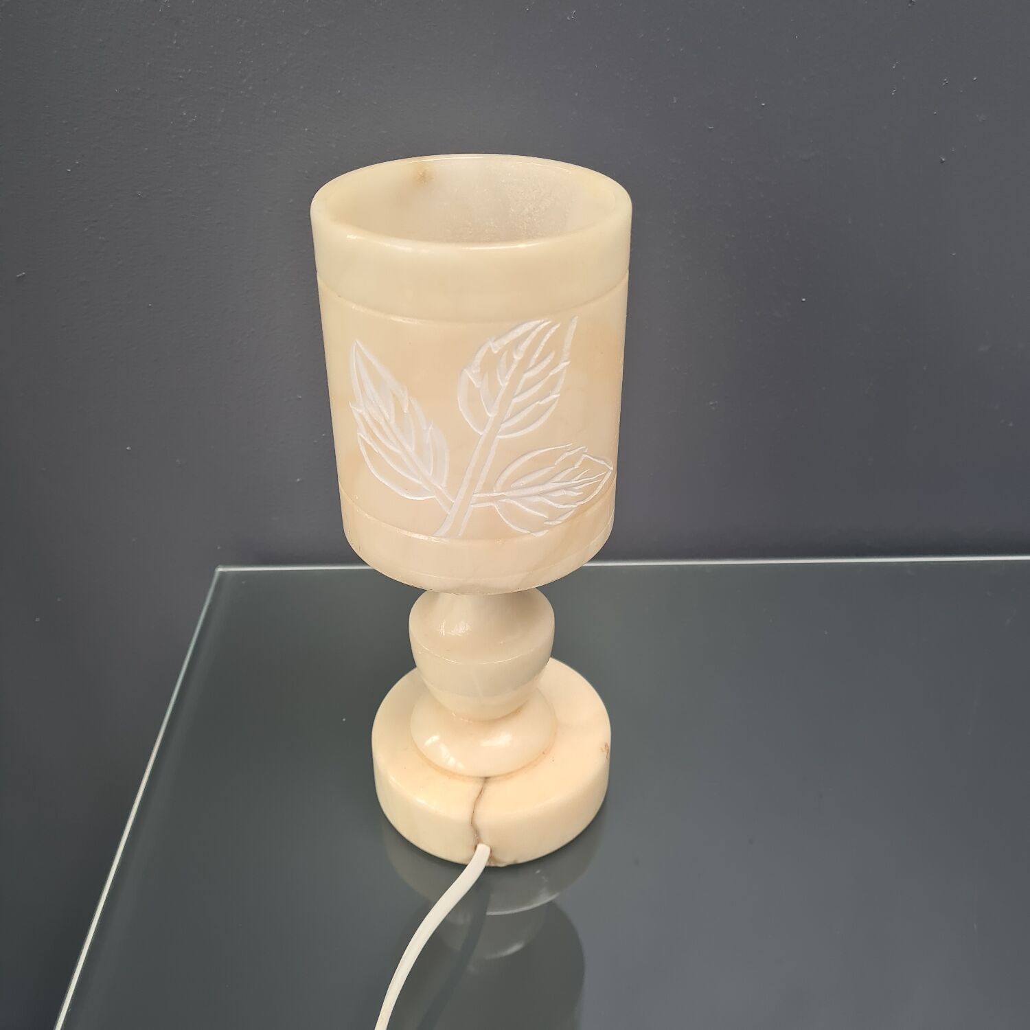 Alabaster lamp