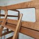 Stackable twin beds with storage chests