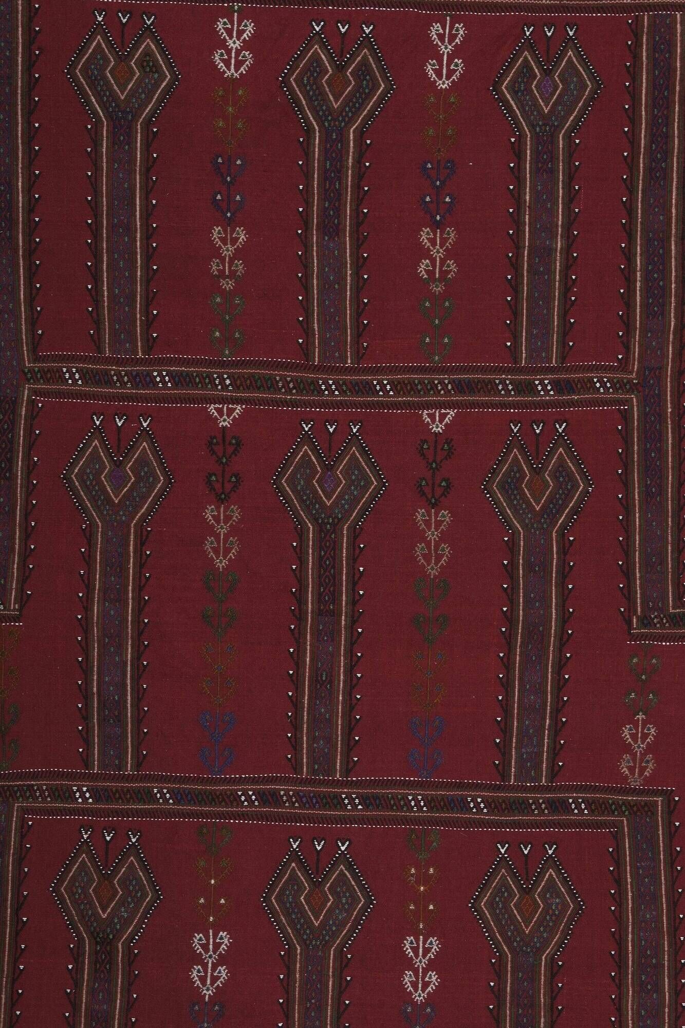 Tapis Kilim turc vintage tissé main