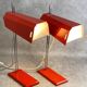 Mid-century design desk lamps by Josef Hurka for Lidokov.