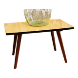 Formica coffee table, compass legs