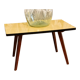 Formica coffee table, compass legs