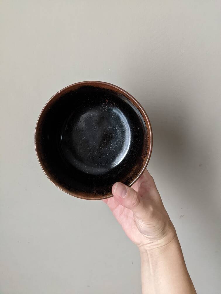 Ceramic bowl, handmade pottery, Japandi, Japanese design, slow deco
