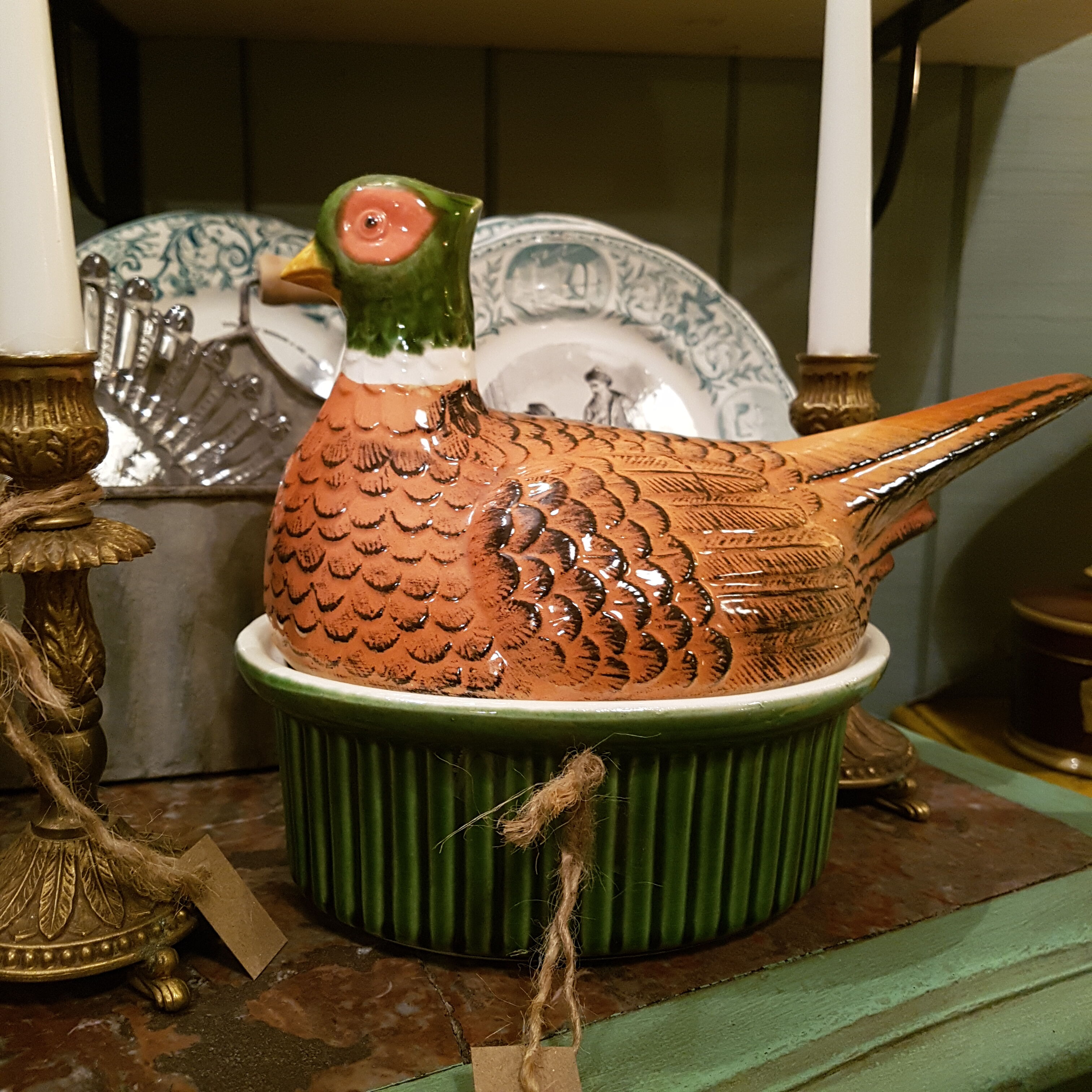 Terrine faison terracotta