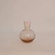 Pink glass carafe