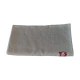 Old hemp sheet monogram eh 195 x 285 cm
