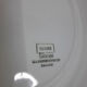 Flat faience plate by Digoin Sarreguemines , "Digne"