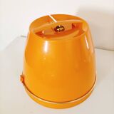 Upcycled orange seventies lamp