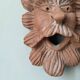 Terracotta wall sculpture, Italian handcrafted