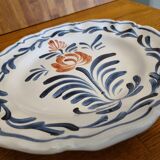 Assiette ancienne en Faience d'Angouleme Le Renoleau