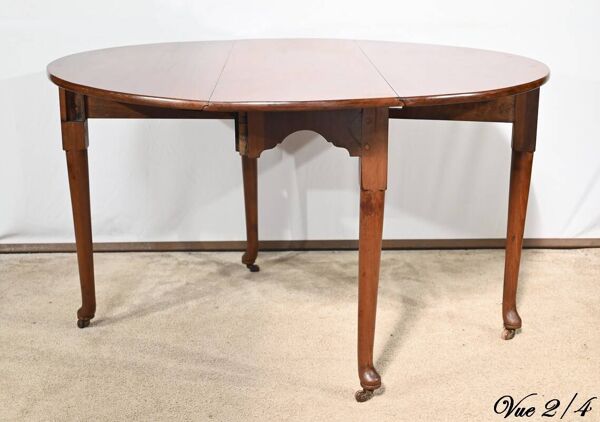 Table Ovale 6 Couverts en Acajou, Angleterre – 1ère Partie XIXe