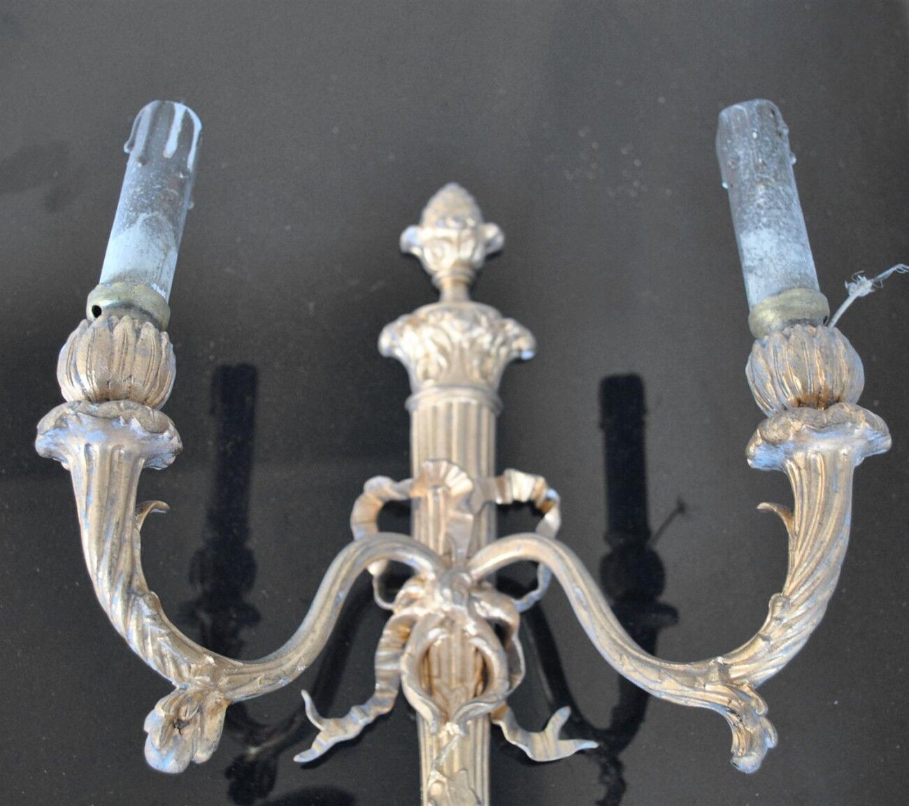 Pair of wall in Louis XVI style ormolu