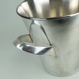 Silver-plated mid century champagne cooler designed by kurt mayer for wmf  1950s
