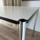 USM Haller desk in pearl grey laminate