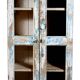 Armoire vitrée en teck birman