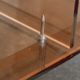 Vintage plexiglas tv/hifi unit