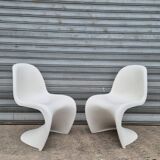 Pair of Verner Panton chairs, Vitra edition