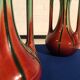 Pair of Art Nouveau ceramic vases