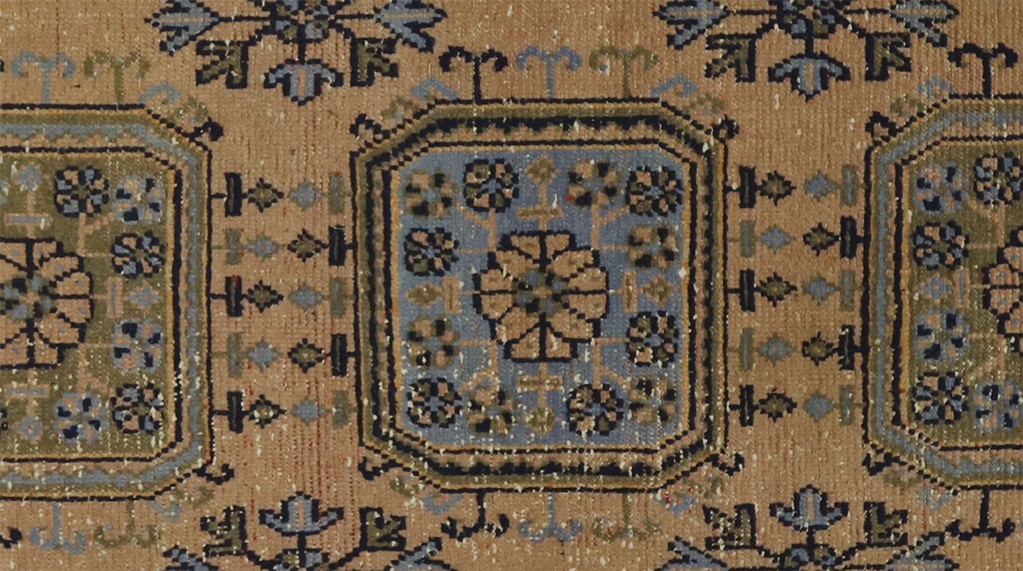 Tapis vintage turc unique tissé à la main - charme rustique vintage 330 x 84