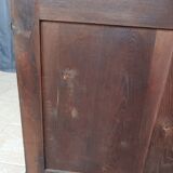 Louis Philippe chest of drawers in walnut bramble