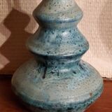 Designer vase by Jean Busson in glazed ceramic terracotta from Dinan