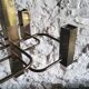 Lustre vintage Sciolari 5 feux par Boulanger 1970