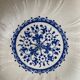 Round hollow dish nineteenth in gien earthenware