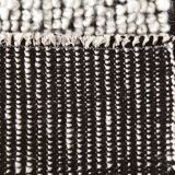 2x8 White Brown Striped Turkish Vintage Runner Rug 68x255Cm SK 242879