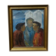 Fishermen, 1960s, oil on canvas, framed, Einar Emland (1916-1994)