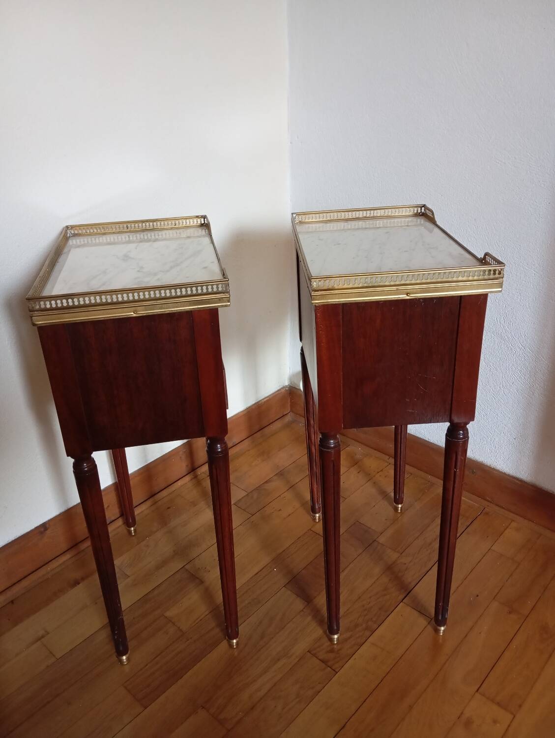 Louis XVI style bedside table