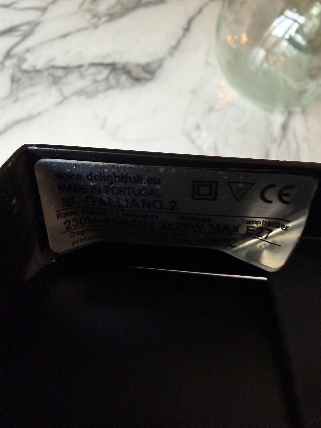 Pair of Galliano Delightful wall lights