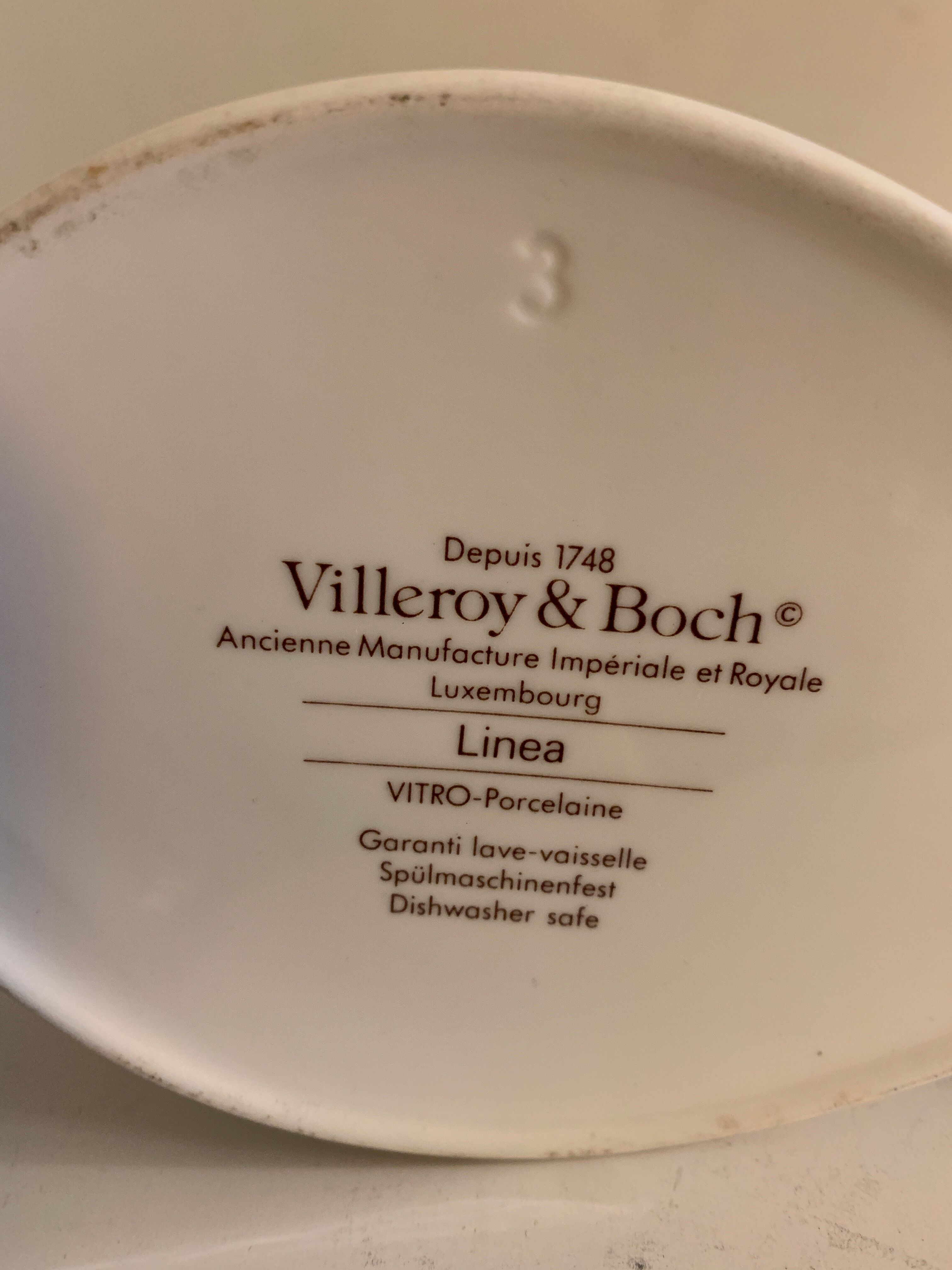 Verse tea coffee and milk pot Villeroy and Boch, Linea collection