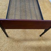 Daybed ou lit simple scandinave placage teck
