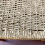 Suite Of 4 Scandinavian Teak And Rope Chairs By Svegards Markaryd