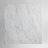 Table de chevet Art Déco avec plateau en marbre de Carrare, France vers 1910