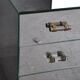 Dressing table mirror style 1940-6 drawers