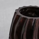 Wooden Tall French Mid-Century Decorative Vase