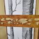 Old restyled metal screen, 3 shutters, 170 cm