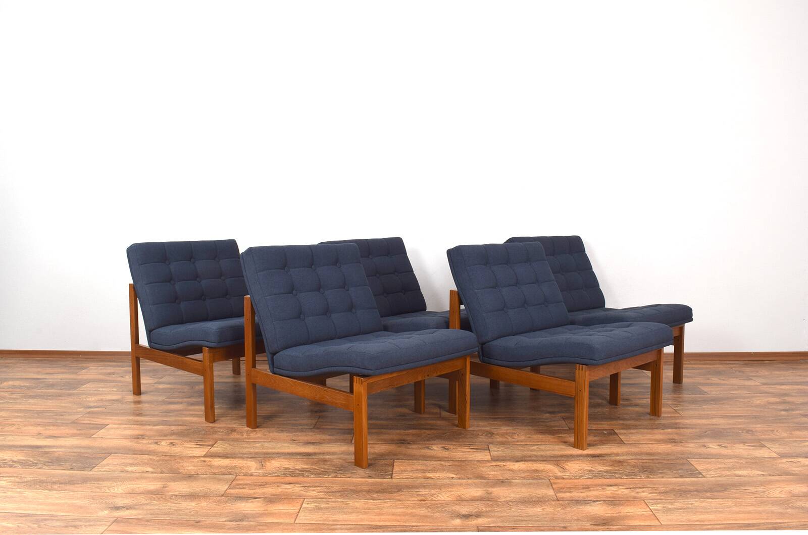 Teak Modular Sofa by Ole Gjerløv-Knudsen & Torben Lind for France & Søn