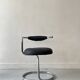 Cobra model chrome design chair by Giotto Stoppino, Italy 1970
