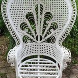 Emmanuelle rattan armchair