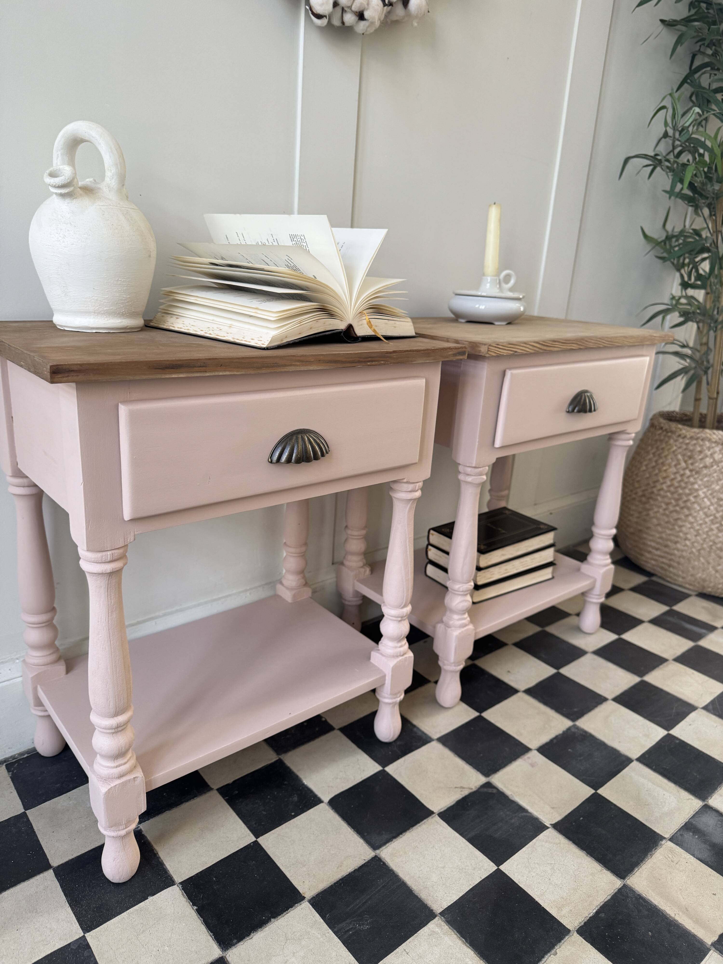 Pair of bedside tables