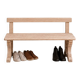 Small decorative beech bench