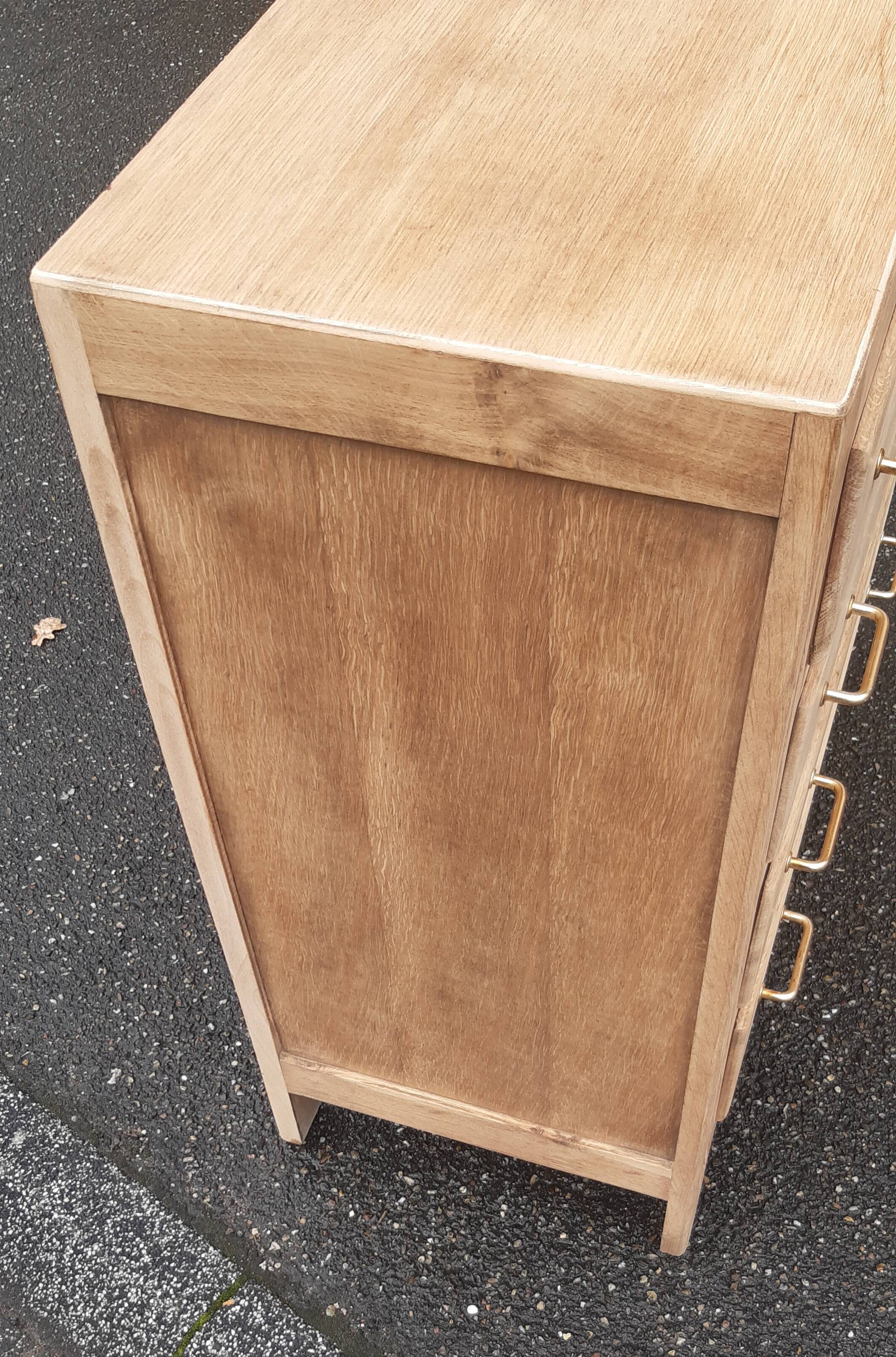 Commode vintage bois brut