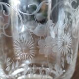 Set of 4 crystal water glasses, Concord model, from Cristallerie Theresienthal