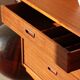 Enfilade vintage Nathan en teck (183cm) – style scandinave
