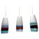 Multicolor Mod. 4035 Pendants attributed to Massimo Vignelli for Venini, Italy, 1950s, Set of 3