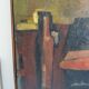 Cubist painting still life oil on canvas Thérèse Martin