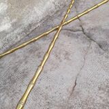 Coffee table brass structure